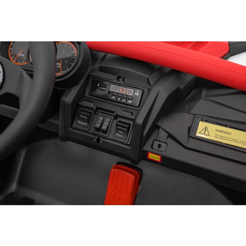 Auto na akumulator dla dzieci Buggy SP SUPER 66 Czerwony KKL-808